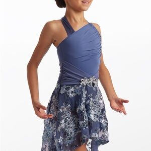 Blue lyrical dance dress Weissman